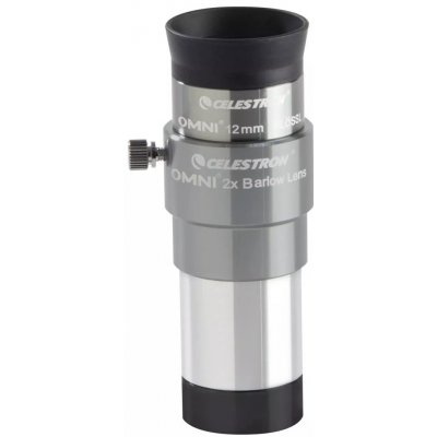 Barlow Celestron Omni 2× Barlow Lens (1,25) – Zbozi.Blesk.cz