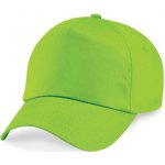 Beechfield Dětská 5 panelová čepice Original limetková – Zboží Dáma