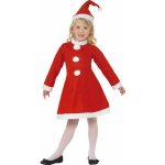 Dětský kostým Santa girl - Pro věk (roků) 4-6
