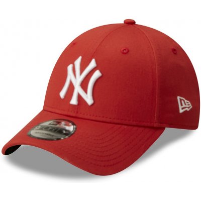 New Era 9FORTY MLB LEAGUE ESSENTIAL NEW YORK YANKEES červená 60292507 – Zboží Mobilmania