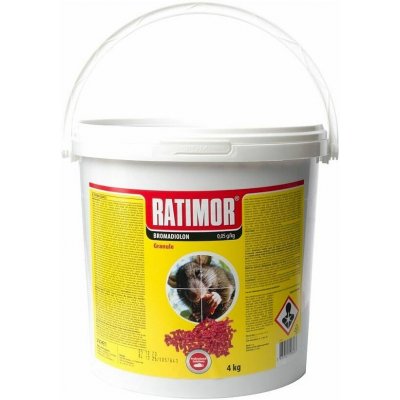 UNICHEM Ratimor plus granule bromadiolón 4 kg – Sleviste.cz