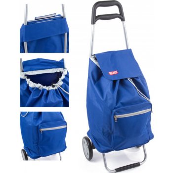 Nákupní taška na kolečkách CARGO modrá