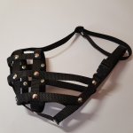 Palkar nylonový náhubek pro zkrácený čumák pro psy vel. 5 33 cm x 8 cm – Zboží Dáma