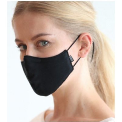 Bloch rouška antibakteriální strečová pro dospělé A004A černá – Zboží Dáma