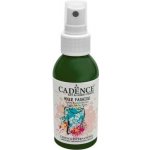 Cadence Textilní barva ve spreji 100 ml tmavě zelená – Zboží Dáma
