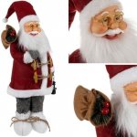 Ruhhy Santa Claus Vánoční figurka 60cm 22354 – Hledejceny.cz
