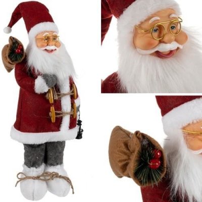 Ruhhy Santa Claus Vánoční figurka 60cm 22354 – Zboží Mobilmania