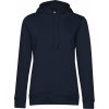 Dámská mikina B & C Collection dámská mikina s kapucí Inspire Hooded women námořní modrá