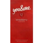 You & Me Strawberry 12 ks – Zboží Mobilmania