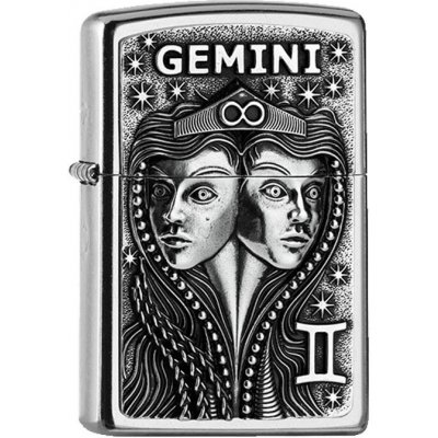 Zippo Gemini Zodiac Emblem 25551 – Zboží Dáma