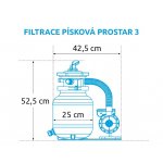 Marimex 10600010 Písková filtrace ProStar 3 – Zboží Mobilmania