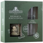 Diplomatico Reserva Exclusiva 12y 40% 0,7 l (dárkové balení 2 sklenice) – Zboží Mobilmania