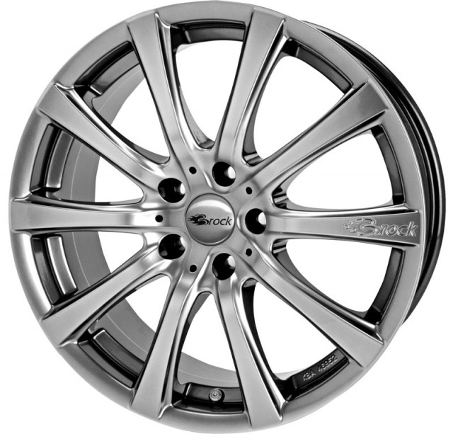 Brock B21 7,5x17 5x114,3 ET38 chrome silver