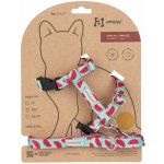 Amiplay Kšíry pro kočku s vodítkem BeHappyCat Watermelon S – Sleviste.cz