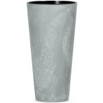 Prosperplast Květináč TUBUS SLIM BETON EFFECT antracit 30 cm – Sleviste.cz