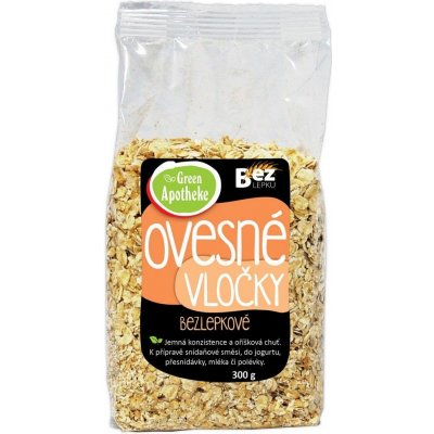 green Apotheke Vločky ovesné 300 g – Zbozi.Blesk.cz