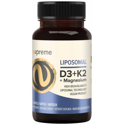Nupreme Liposomal Vit. D3+K2 30 kapslí