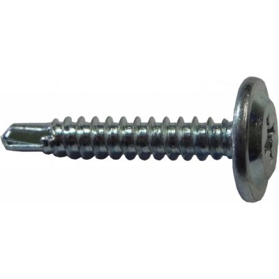 Vrut samovrtný s rámovou hlavou a křížovou drážkou do plechu bílý pozink 4,2x32 - 100ks – Hledejceny.cz