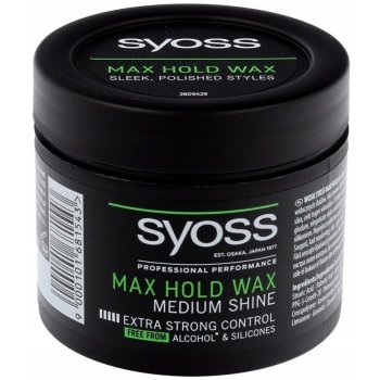 Syoss Max Hold stylingový vosk s extra silnou fixací 150 ml