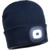 Čelovky Portwest Rechargeable Twin LED Beanie