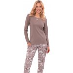 Italian Fashion dámské Kimuri bavlna Cappucino – Zboží Dáma