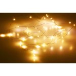 HOME Mikro LED světýlka na baterie 195cm 40 diod Teplá bílá -DECORATIVE – Hledejceny.cz