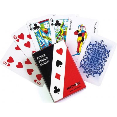 Hrací karty poker bridge rummy – Zboží Dáma