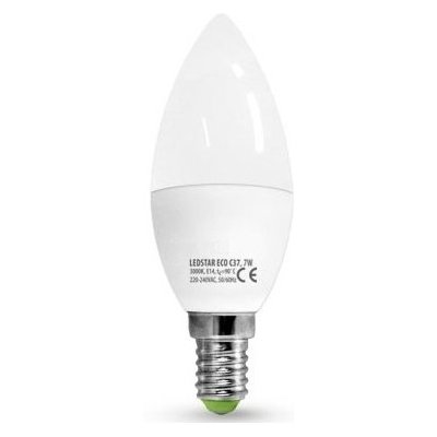 Ledstar LED ŽárovkaC37 E14/7W/230V 3000K B3270 – Hledejceny.cz