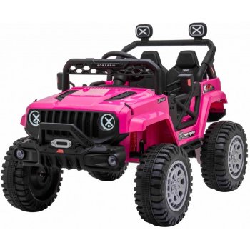 Mamido elektrické autíčko jeep Off-road Speed 4x4 růžová