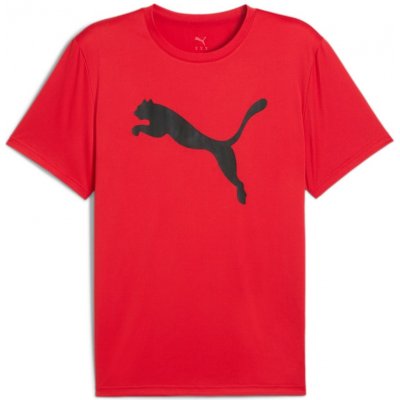 Puma Pánské triko ESS Solid Big Cat Tee Red – Hledejceny.cz