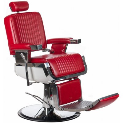Brak holičské křeslo LUMBER BH-31823 red – Sleviste.cz