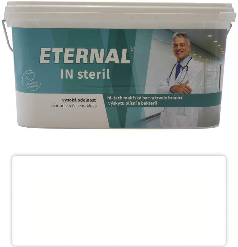 Eternal IN Steril - malířská barva proti napadení plísní a bakteriemi 4 kg Bílá