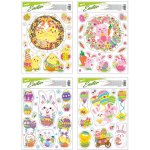 MFP 2221782 Okenní fólie velikonoční VE012 21x30cm s glitrem – Hledejceny.cz