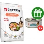 Ontario Cat Sterilised Salmon 2 kg – Sleviste.cz