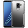 Pouzdro a kryt na mobilní telefon Pouzdro JustKing nárazuvzdorné plastové Samsung Galaxy A8 Plus 2018 - šedé