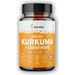 Kurkuma + Piperin BIO Organic 90 kapslí – Hledejceny.cz