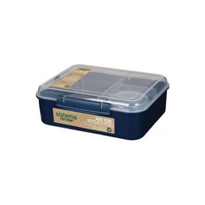 Sistema krabička na oběd Bento Renew dark blue od 299 Kč - Heureka.cz