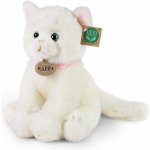 Eco- Friendly Rappa kočka sedící bílá 25 cm – Sleviste.cz