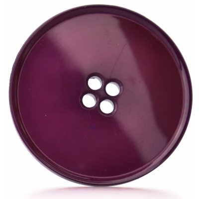 Pro Háčkování Knoflík kulatý plast 39 mm, fialový – Zboží Dáma
