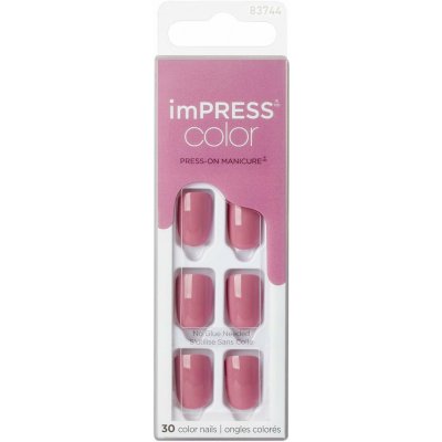 KISS imPRESS Color Petal Pink 30 ks – Zboží Dáma