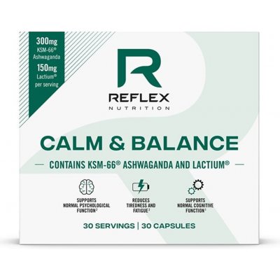 Reflex Nutrition Calm and Balance 30 kapslí