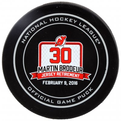 Fanatics Puk Martin Brodeur February 9, 2016 Retirement Night Official Game Puck – Zbozi.Blesk.cz