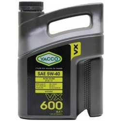 Yacco VX 600 5W-40 4 l