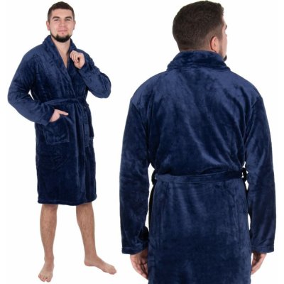 Springos Harmony pánský župan modrý – Zboží Dáma