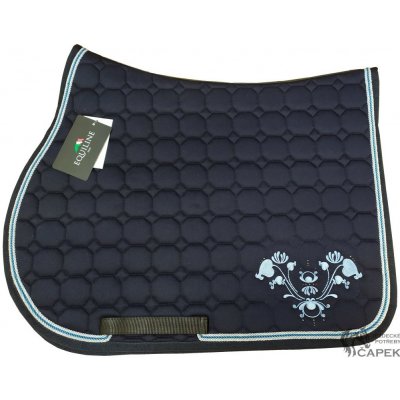 Equiline Podsedlová dečka MERNEITH Tmavě modrá – Sleviste.cz