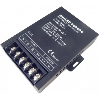 T-LED Přijímač dimLED PR RGB2 3x10A 069006 – Zboží Mobilmania