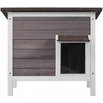 SucceBuy Dřevěný domek 61 x 50,8 x 53,5 cm – Hledejceny.cz