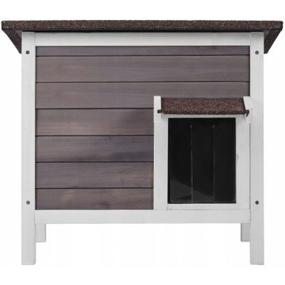 SucceBuy Dřevěný domek 61 x 50,8 x 53,5 cm – Hledejceny.cz
