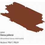 Umton mistrovské akvarelové barvy 1/2 pánvička 2,6 ml 1 ks 2410 Siena pálená – Hledejceny.cz