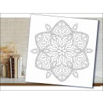 Radost v písku Šablona na pískování mandala 43 210 x 210 mm – Zbozi.Blesk.cz